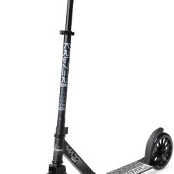 Folding Kick Scooter for Adults and Teens - Adjustable Handlebar - Lightweight Durable Frame - 200mm Wheels - Madd Gear Scoot 200 - Black