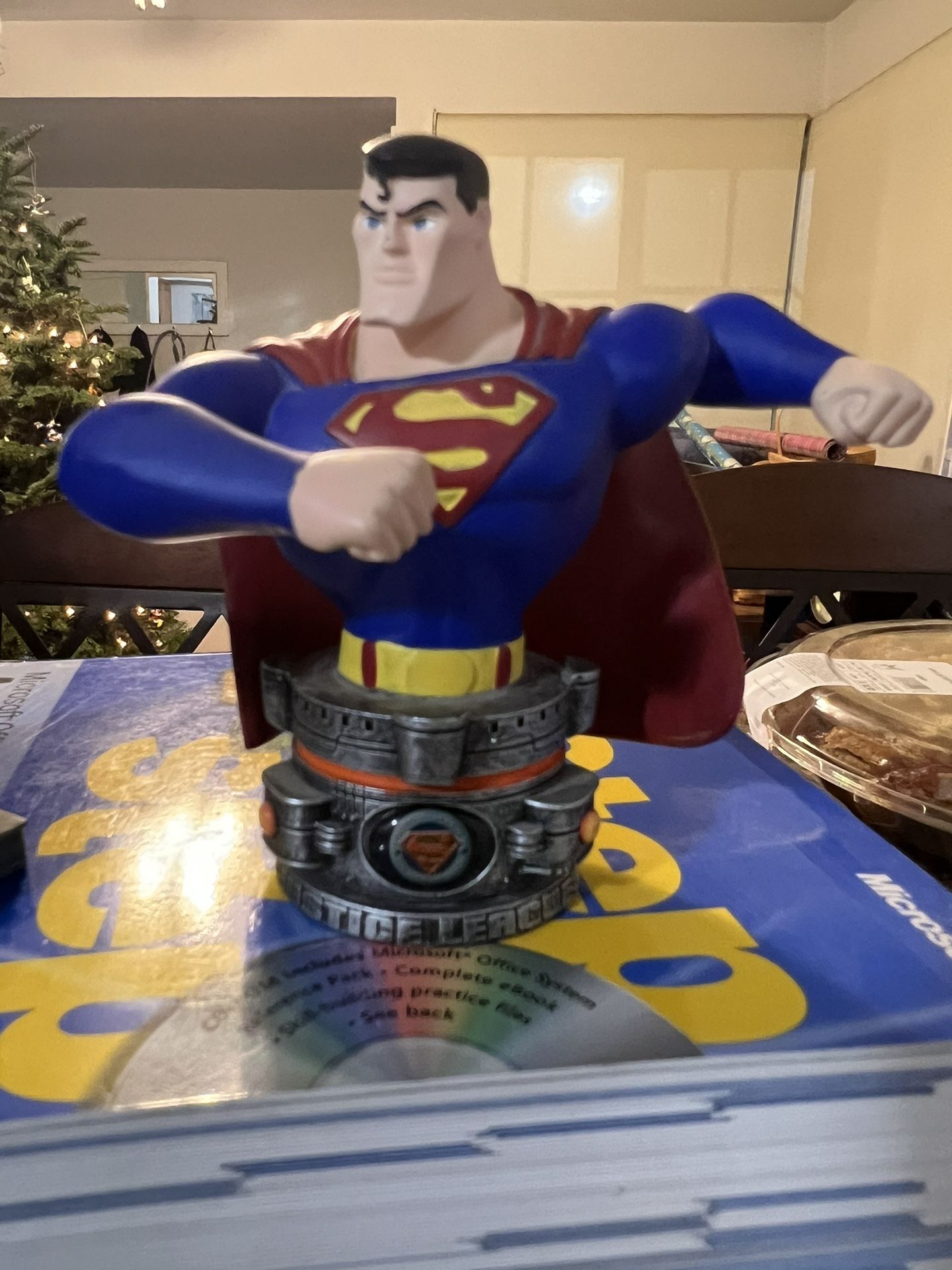 Justice League Paperweights Superman and Lex Luther