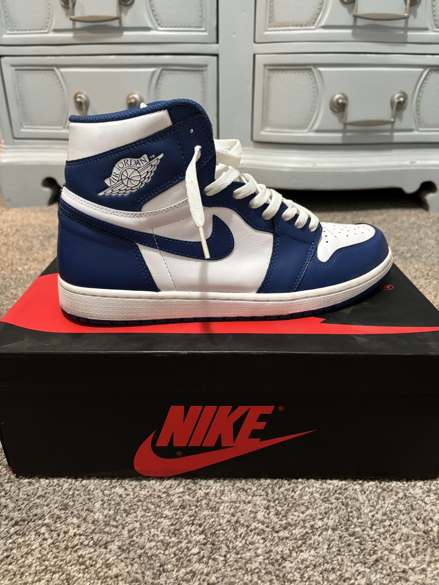 Jordan 1 Storm Blue