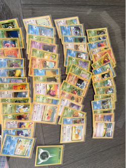 Vintage Pokemon cards