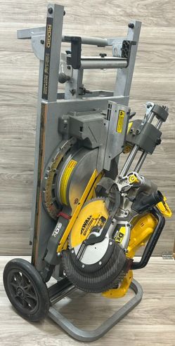 DeWalt DCS781 60V MAX 12" Cordless Sliding Miter Saw With Ridgid Stand   (PO1026377)
