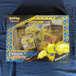 Pokemon crown zenith regieleki v collection