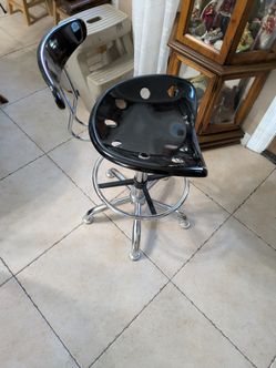 Adjustable Stool With Tractor Set
