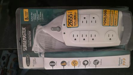Belkin outlet split extension.  New 8ft.