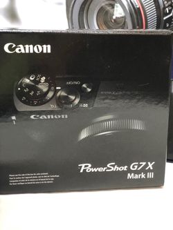 PowerShot G7 X Mark III Digital Camera