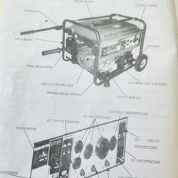 8000 Watt Gas Portable Generator