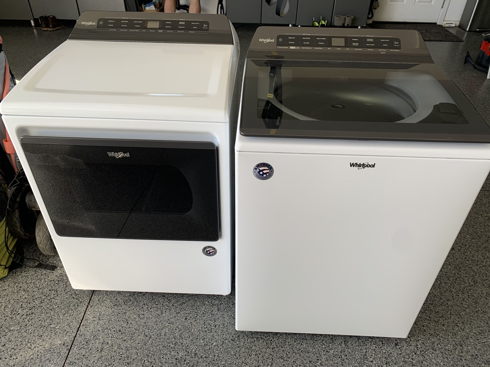 Whirlpool Washer And Dryer Set