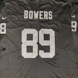 RAIDERS Brock Bowers jerseys (S, M, L, 2XL, 3XL) 