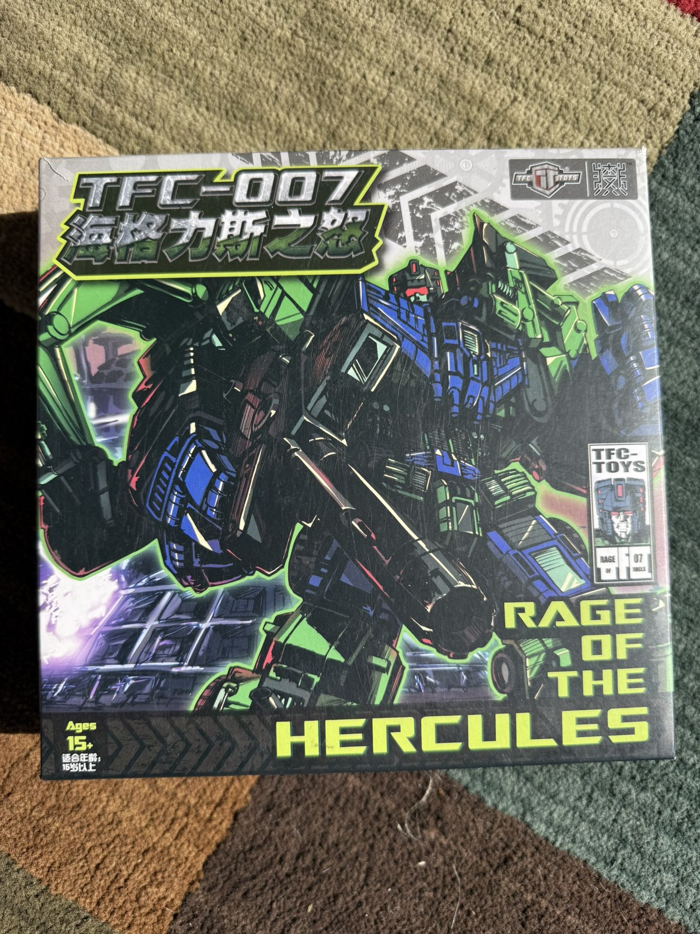 TFC-007 Rage of the Hercules Upgrade Kit for Hercules Combiner+Poster. TFC-Toys