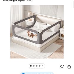 New In Box Bed Rails (3) Queen Sized 