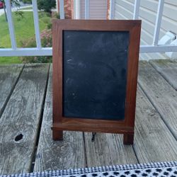 Small Wooden Chalk Board 