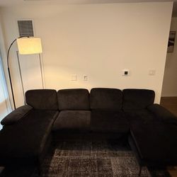 Black Sectional Couch