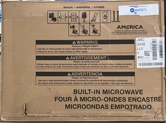 JENNAIR Microwave Built-In JMC2430LL 00133 .