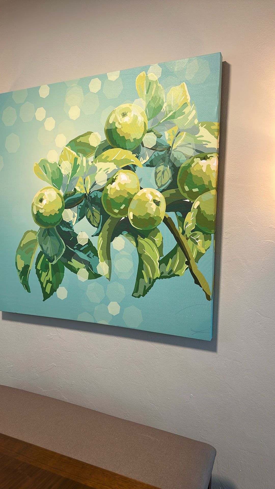 Wall Art Green Blue