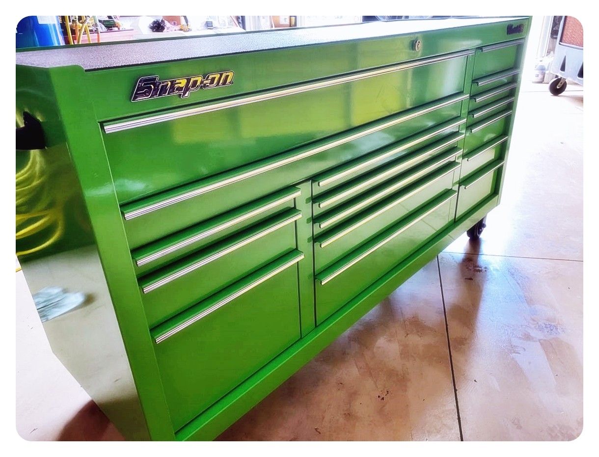Toolbox Snap On Green