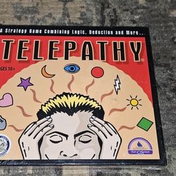 Telepathy A Strategy Game Combining Logic, Deduction & More... Brand New Sealed!