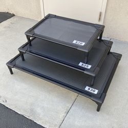 (NEW) Elevated Dog Bed 3 Sizes (Small $20, Medium $25, Large $30) Raised Pet Bed Cot Indoor Outdoor 