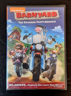 NICKELODEON BARNYARD: THE ORIGINAL PARTY ANIMALS DVD - BRAND NEW