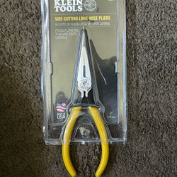 Klein Tools side cutter long nose pliers