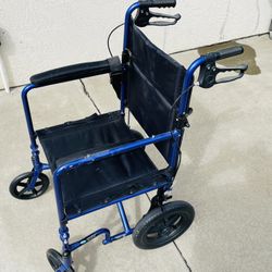  Wheelchair – Blue