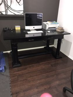 Computer desk & chair