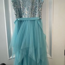 New Girls Sequin Dress Size 16 