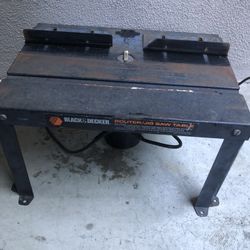 Jigsaw Table With Craftsman Rotor 