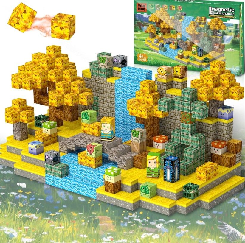 Magnetic Building Block 👀Pls Read Description Below For Location ⤵️