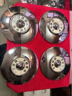 1956 Ford hubcaps