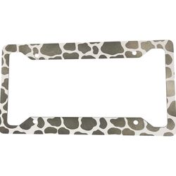 Cow Print Plate Cover