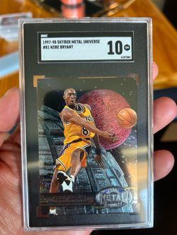 1997-98 Metal universe Kobe Bryant #81 SGC 10 gem mint