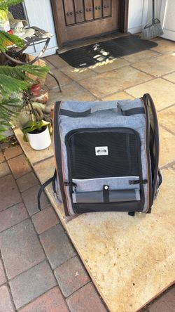 Cat or small dog carrier back pack