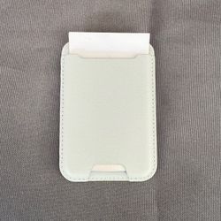 Slim Magnetic Card Wallet Compatible with MagSafe for iPhone 12-17 Series (Gray)