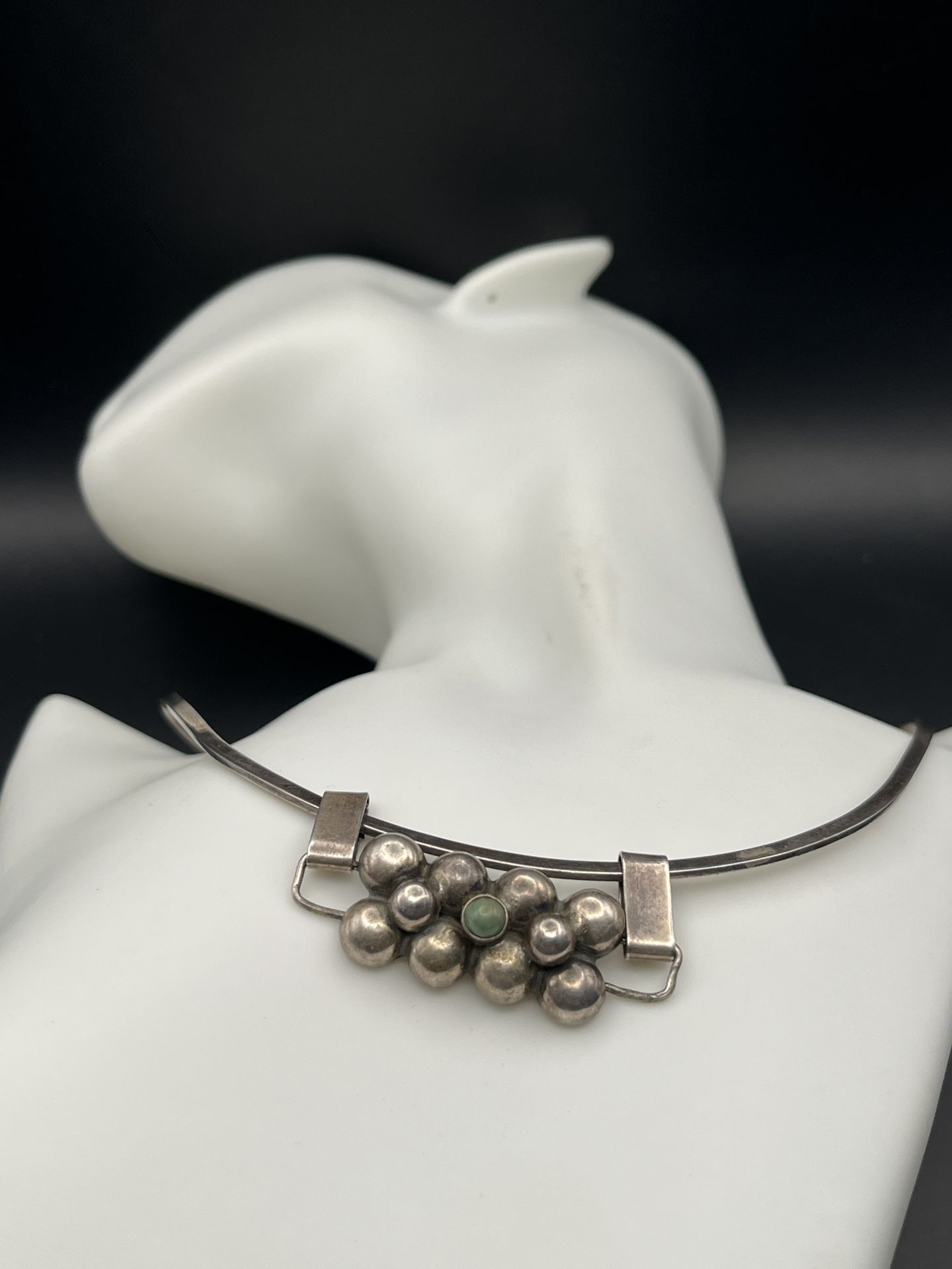 Antique Interchangeable Necklace (Grape With Stone )