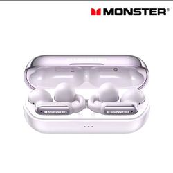 Monster Open Ear Clip-On  Ear Buds. AC601 Model Brand New In Box