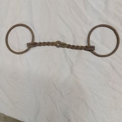 Antique Late 1800s Wire Sweet Iron Horse Riding Bit