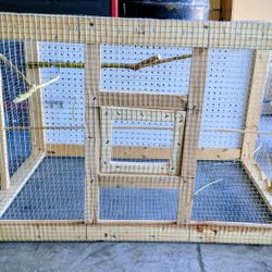 Jaula Para Pájaros Nueva Y Grande 