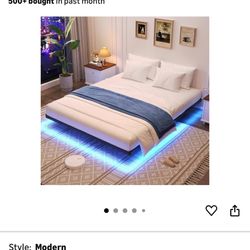 Floating Queen Bed Frame