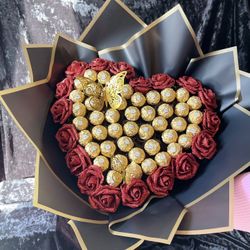 Ramos De Rosas Eternas Con Brillos / Bouquets Of Eternal Roses With Glitters