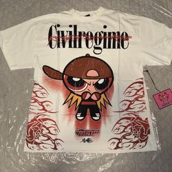 Civil Regime x Powerpuff Girls Brick Shirt - Size M