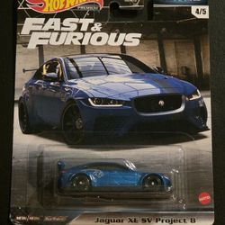 Hot Wheels Premium  Fast & Furious  JAGUAR XV PROJECT 8