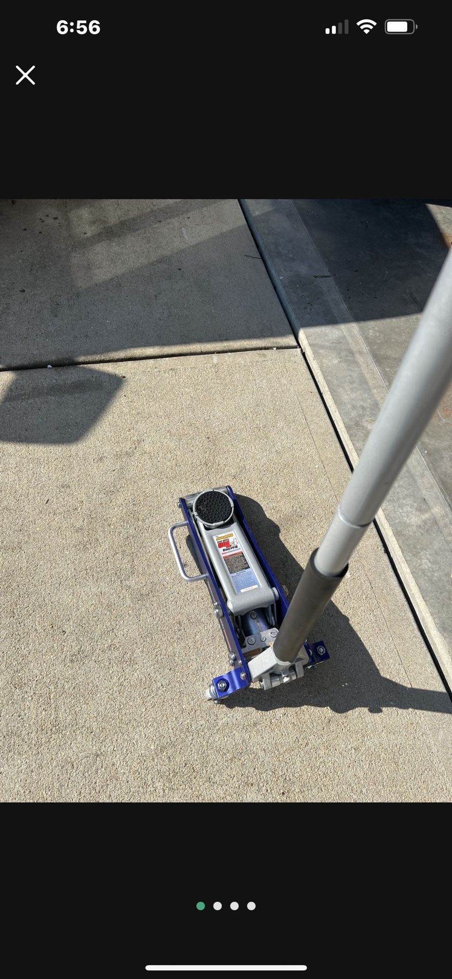 Floor Jack 1.5 Ton Low Profile Rapid Jack Pittsburgh