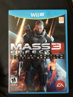 Nintendo Wii U Mass 3 Effect special edition