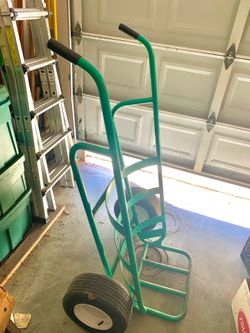 Green Steel Hand Truck Dolly