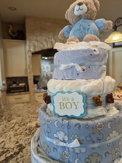 Themed Diaper Cake