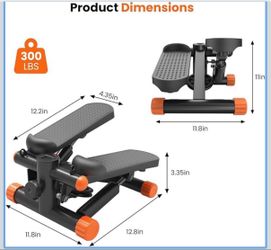 Mini stair stepper exercise