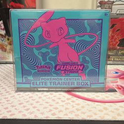 Fusion Strike Pokemon Center ETB