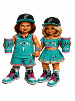 Chucky Spurs shirts
