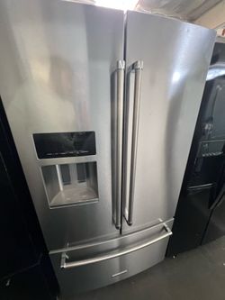 Kitchenaid 36” French dr fridge