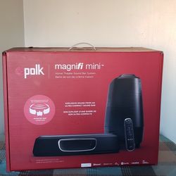 Polk Magnifi Mini Sound Bar Subwoofer 